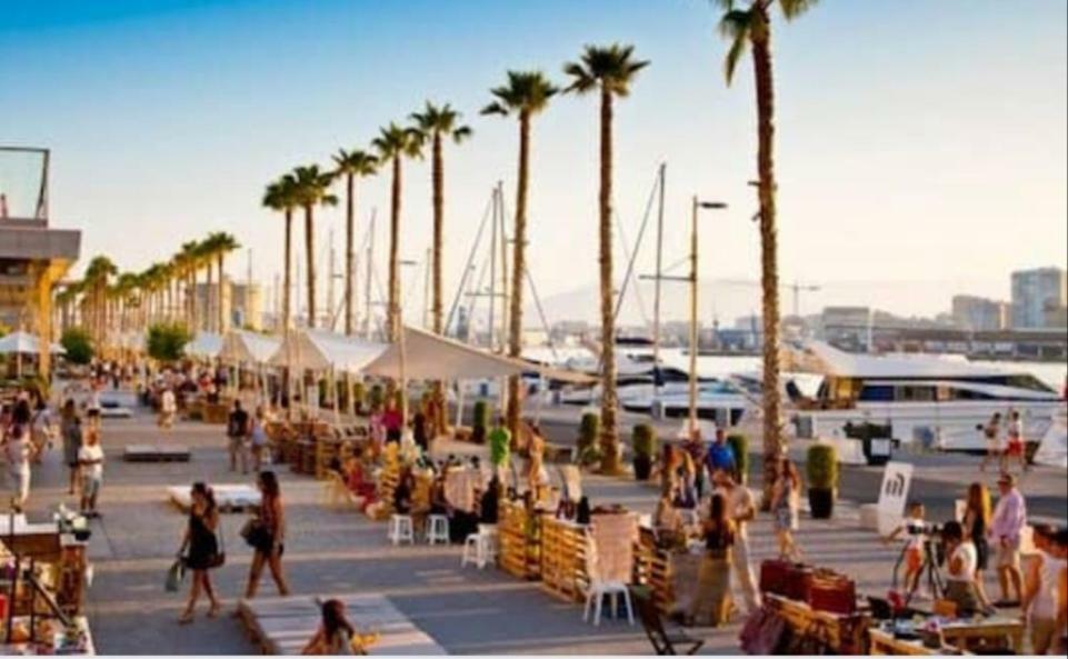 Málaga Center Beach Esterno foto